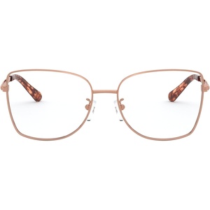 Michael Kors womens Mk3035 Memphis Square Prescription Eyewear Frames(Rose Gold/Demo Lens)