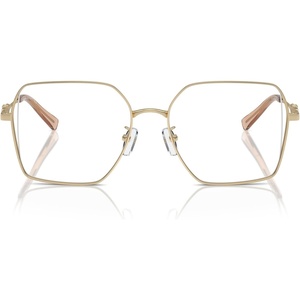 Michael Kors womens Mk3082d Yunan Square Prescription Eyewear Frames(Shiny Light Gold/Demo Lens)