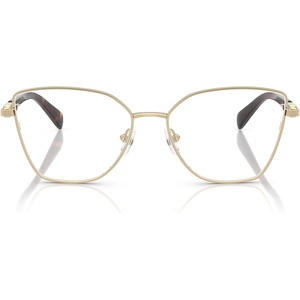 Michael Kors womens Mk3090 Nikki Beach Square Prescription Eyewear Frames(Light Gold Shiny/Demo Lens)