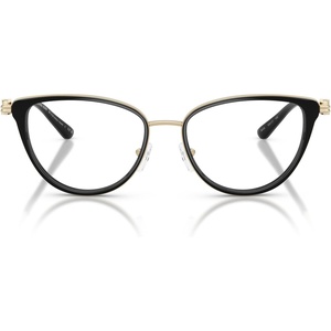 Michael Kors womens Mk3103 Hilton Head Cat Eye Prescription Eyewear Frames(Black/Demo)