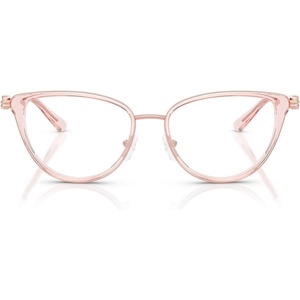 Michael Kors womens Mk3103 Hilton Head Cat Eye Prescription Eyewear Frames(Pink Transparent/Demo)