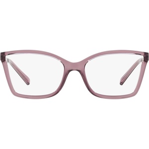 Michael Kors womens Mk4058 Caracas Rectangular Prescription Eyewear Frames(Burgundy Crystal/Demo Lens)
