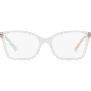 Michael Kors womens Mk4058 Caracas Rectangular Prescription Eyewear Frames(Clear/Demo Lens)
