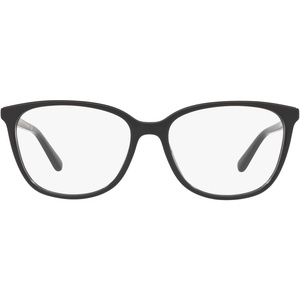 Michael Kors womens Mk4067u Santa Clara Universal Fit Square Prescription Eyewear Frames(Black/Demo Lens)