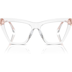 Michael Kors womens Mk4118u Hawaii Universal Fit Cat Eye Prescription Eyewear Frames(Clear/Demo Lens)