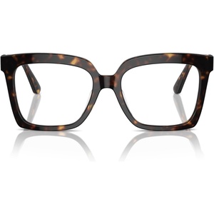 Michael Kors womens Mk4119u Nassau Universal Fit Square Prescription Eyewear Frames(Dark Tortoise/Demo Lens)