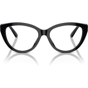 Michael Kors womens Mk4120u Andalucia Universal Fit Cat Eye Prescription Eyewear Frames(Black/Demo Lens)
