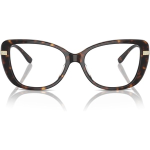 Michael Kors womens Mk4125bu Formentera Universal Fit Cat Eye Prescription Eyewear Frames(Dark Tortoise/Demo Lens)