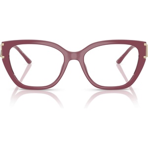 Michael Kors womens Mk4140u Bierzo Universal Fit Square Prescription Eyewear Frames(Mulberry/Demo Lens)