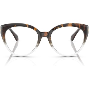 Michael Kors womens Mk4145u Amelia Island Universal Fit Round Prescription Eyewear Frames(Dark Tortoise to Clear/Demo Lens)