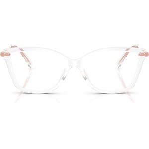 Michael Kors womens Mk4150u Kingston Universal Fit Rectangular Prescription Eyewear Frames(Clear/Demo Lens)