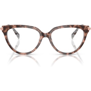 Michael Kors womens Mk4151u Windham Universal Fit Cat Eye Prescription Eyewear Frames(Pink Tortoise/Demo Lens)