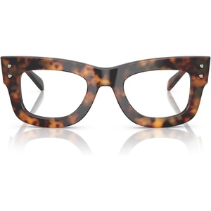 Michael Kors womens Mk4160 Coral Gables Square Prescription Eyewear Frames(Saddle Tortoise/Demo Lens)