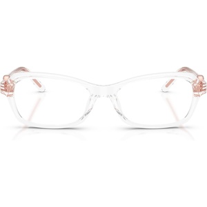 Michael Kors womens Mk4182u Hakone Universal Fit Round Prescription Eyewear Frames(Clear/Demo)