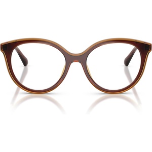 Michael Kors womens Mk4184u Sitges Universal Fit Round Prescription Eyewear Frames(Dark Brown/Demo)