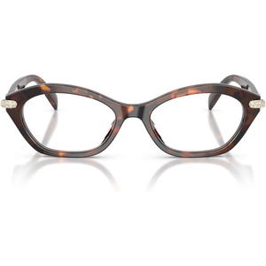 Michael Kors womens Mk4186bu Saint Lucia Universal Fit Oval Prescription Eyewear Frames(Luggage Tortoise/Demo)