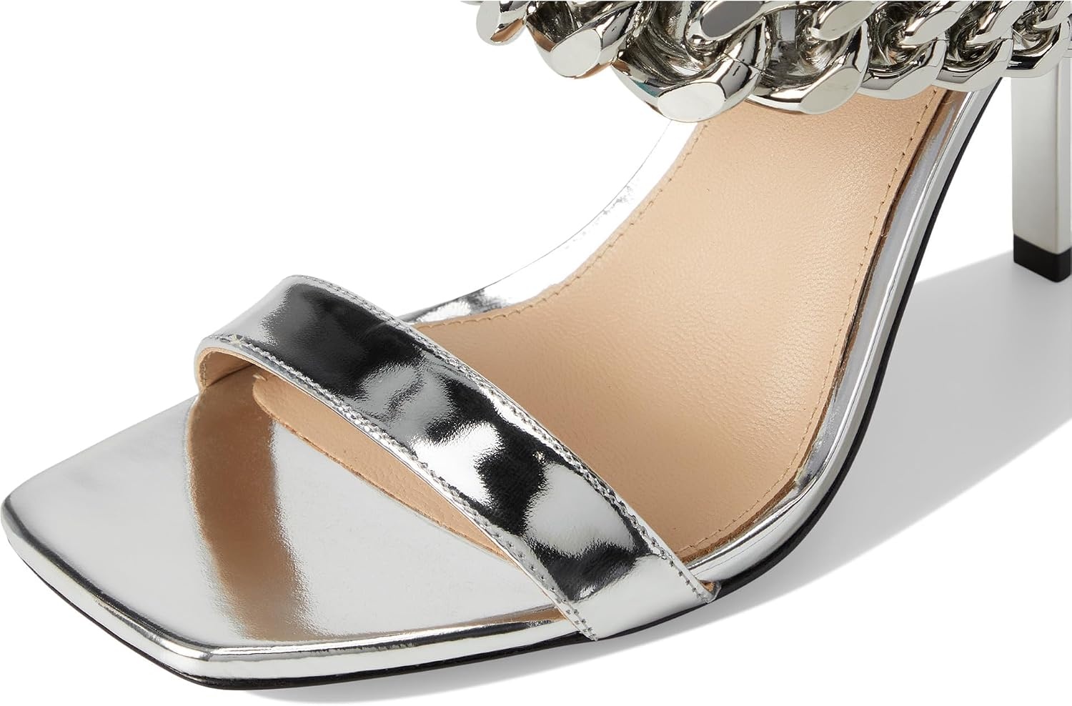 image:imageMICHAEL Michael Kors Bianca High SandalsSilver