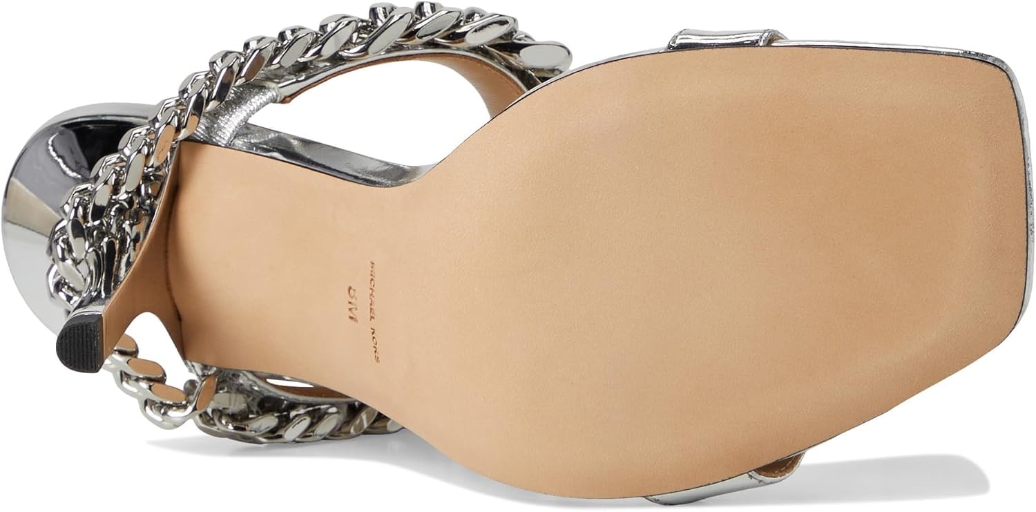 image:imageMICHAEL Michael Kors Bianca High SandalsSilver