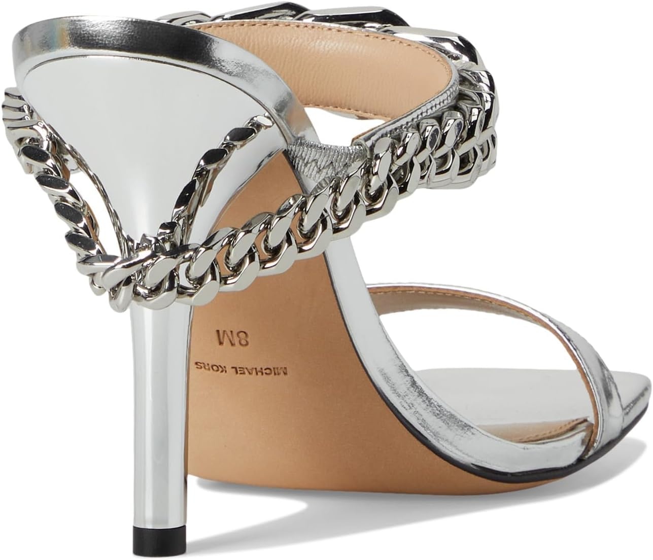 image:imageMICHAEL Michael Kors Bianca High SandalsSilver