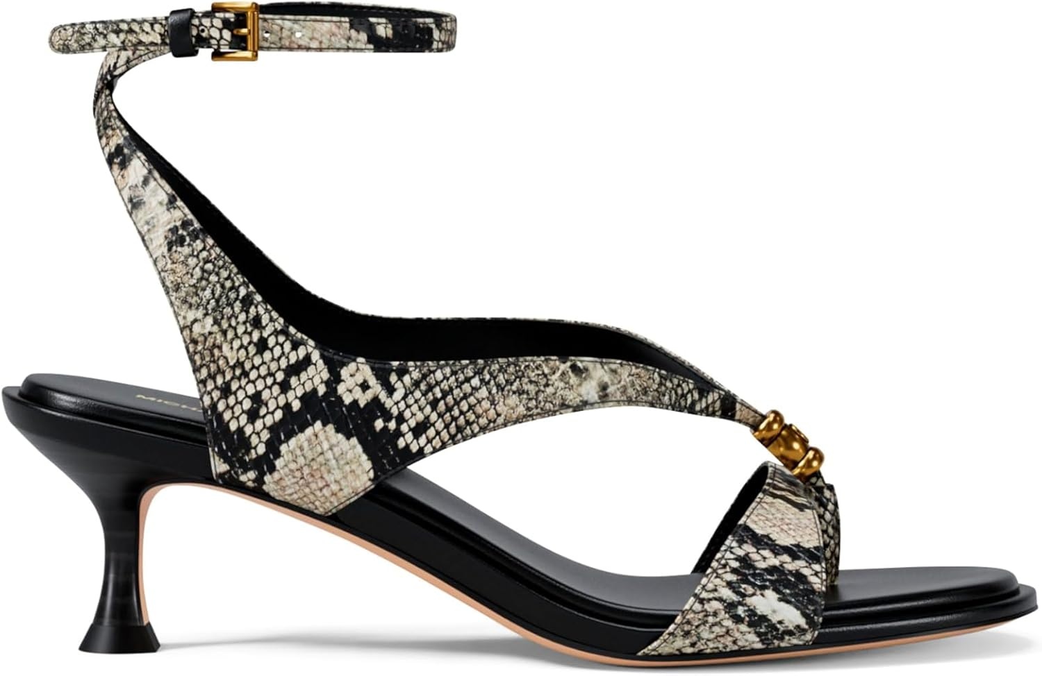 image:imageMICHAEL Michael Kors Cherie Mid SandalsLeatherNatural