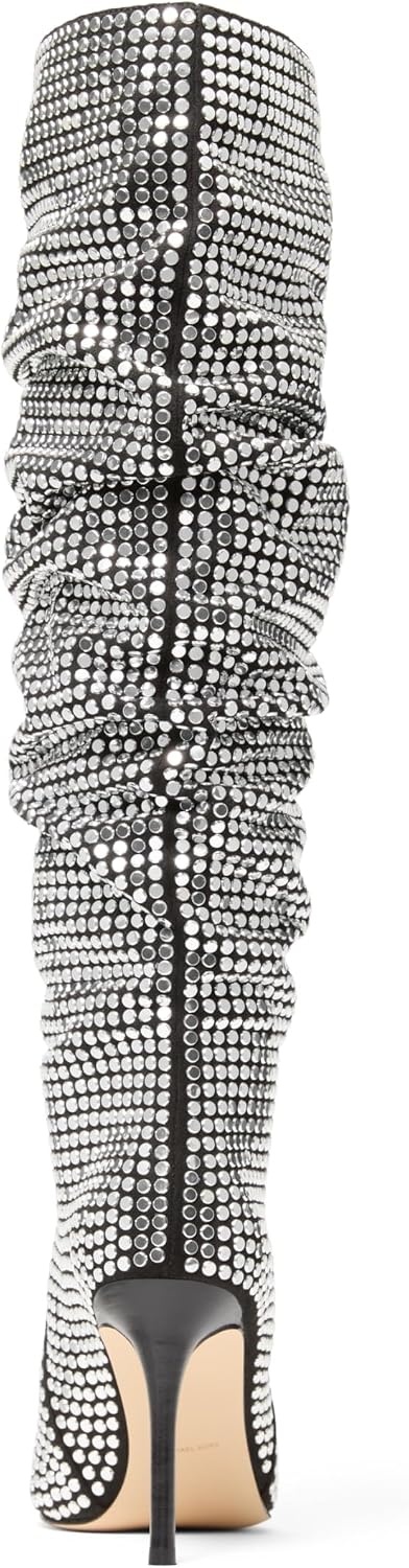 image:imageMICHAEL Michael Kors Dawn Heeled BootsBlackHot Fix