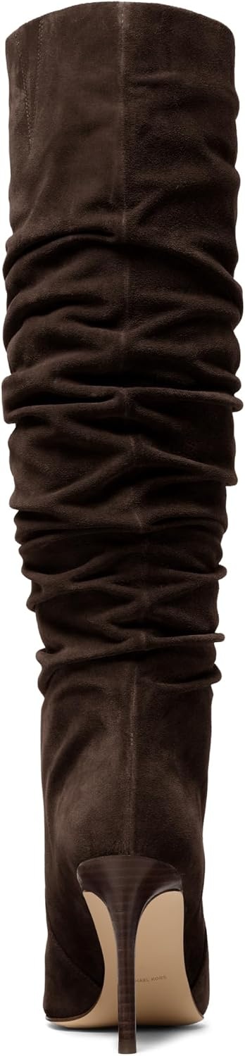 image:imageMICHAEL Michael Kors Dawn Heeled BootsChocolate