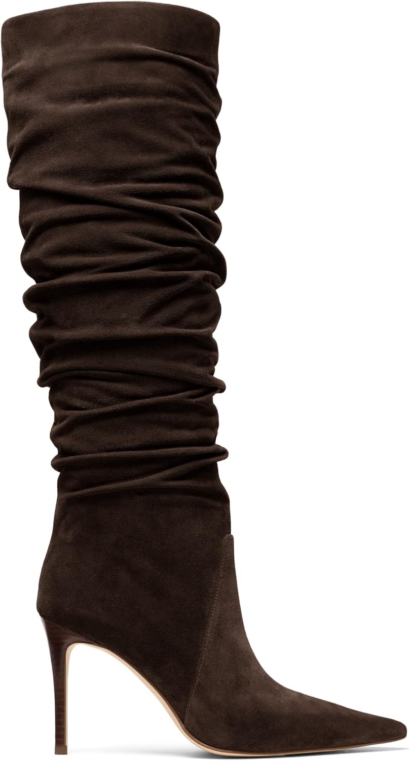 image:imageMICHAEL Michael Kors Dawn Heeled BootsChocolate