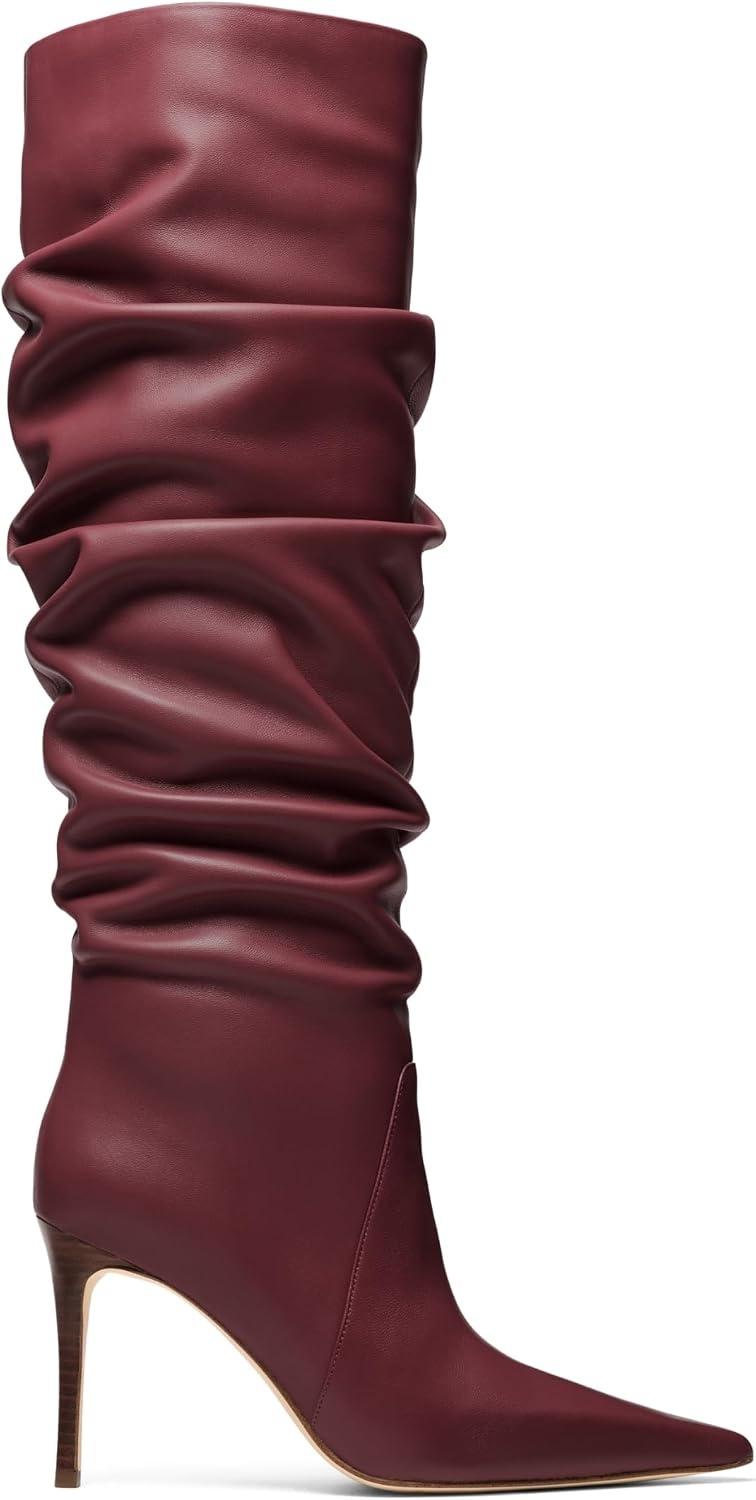 image:imageMICHAEL Michael Kors Dawn Heeled BootsOxblood