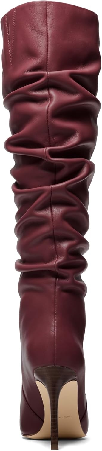 image:imageMICHAEL Michael Kors Dawn Heeled BootsOxblood