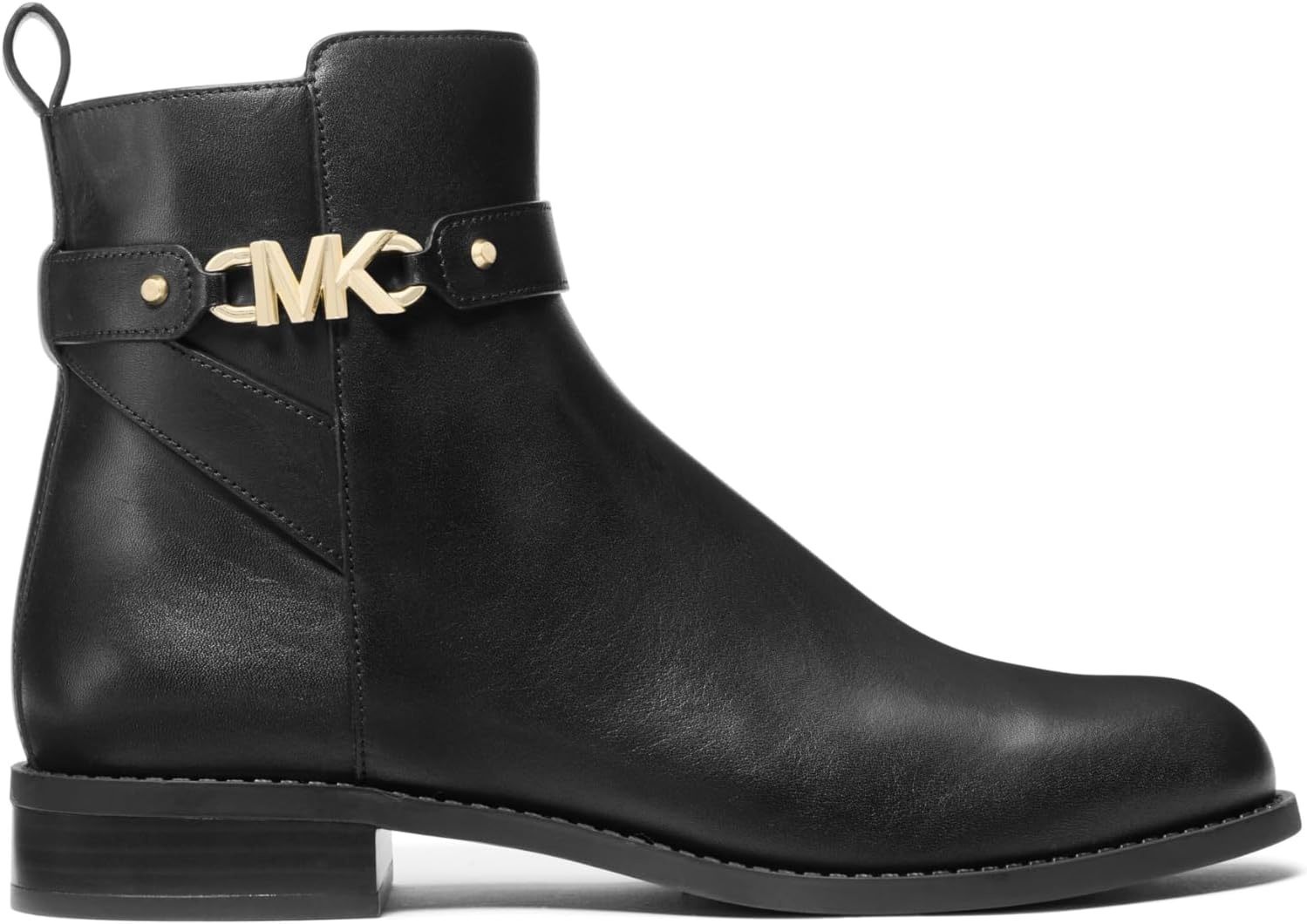 image:imageMICHAEL Michael Kors Farrah Flat BootieBlackVachetta Leather