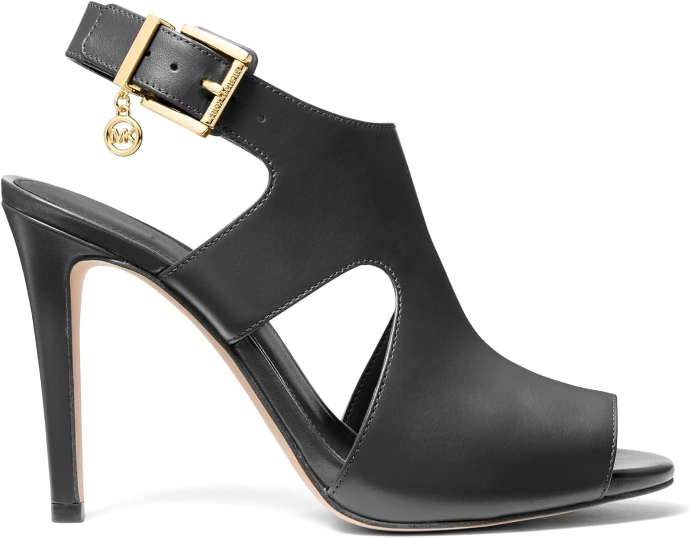 image:imageMICHAEL Michael Kors Harper Heeled SandalsLeatherBlack