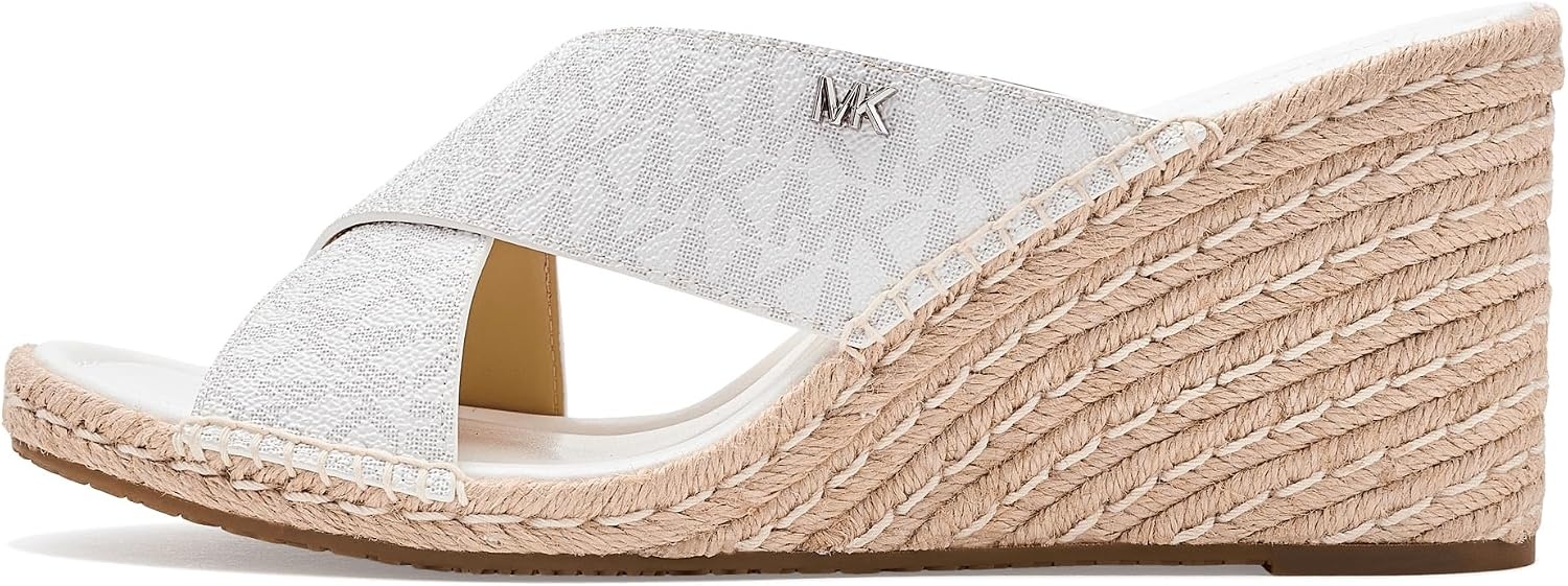 image:imageMICHAEL Michael Kors Kenzie WedgeOptical White