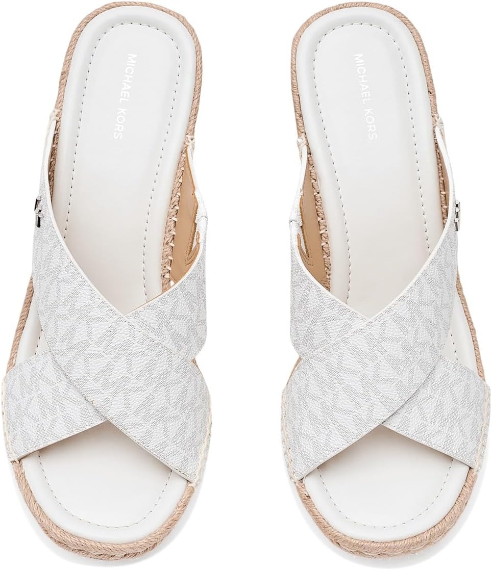 image:imageMICHAEL Michael Kors Kenzie WedgeOptical White