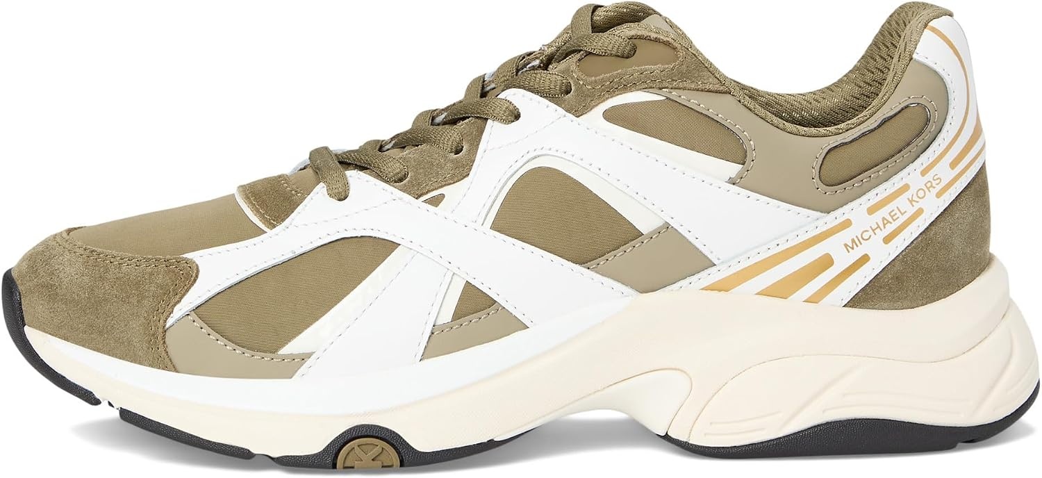 image:imageMichael Kors Leo TrainerSafari Green