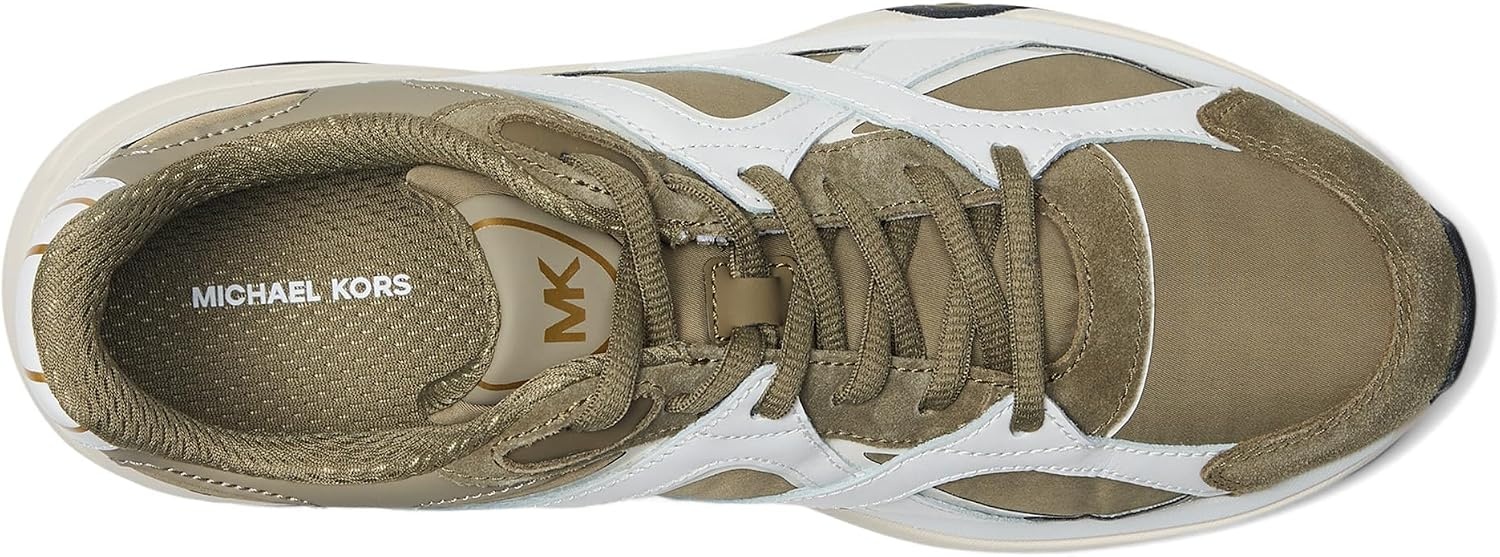 image:imageMichael Kors Leo TrainerSafari Green