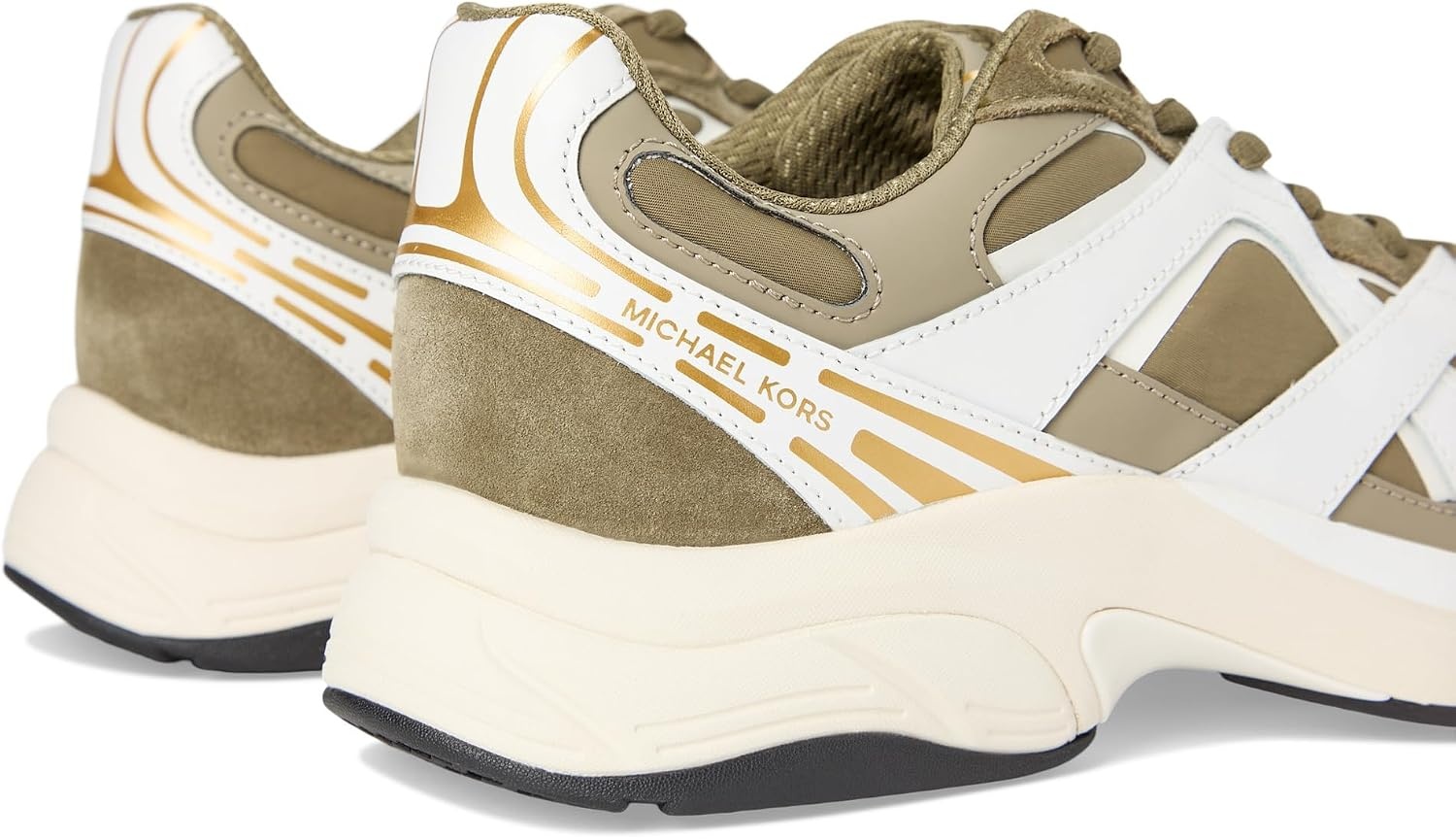 image:imageMichael Kors Leo TrainerSafari Green