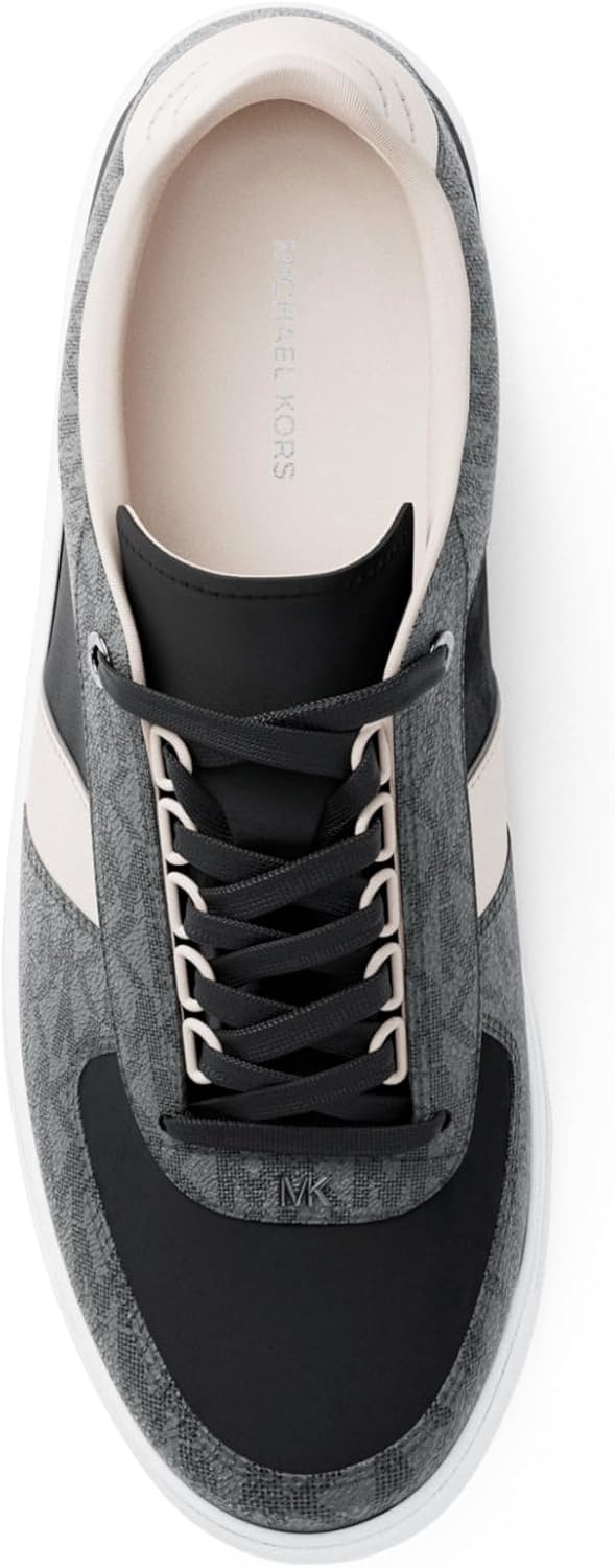 image:imageMichael Kors Mens Brady Lace Up SneakerBlack Multi