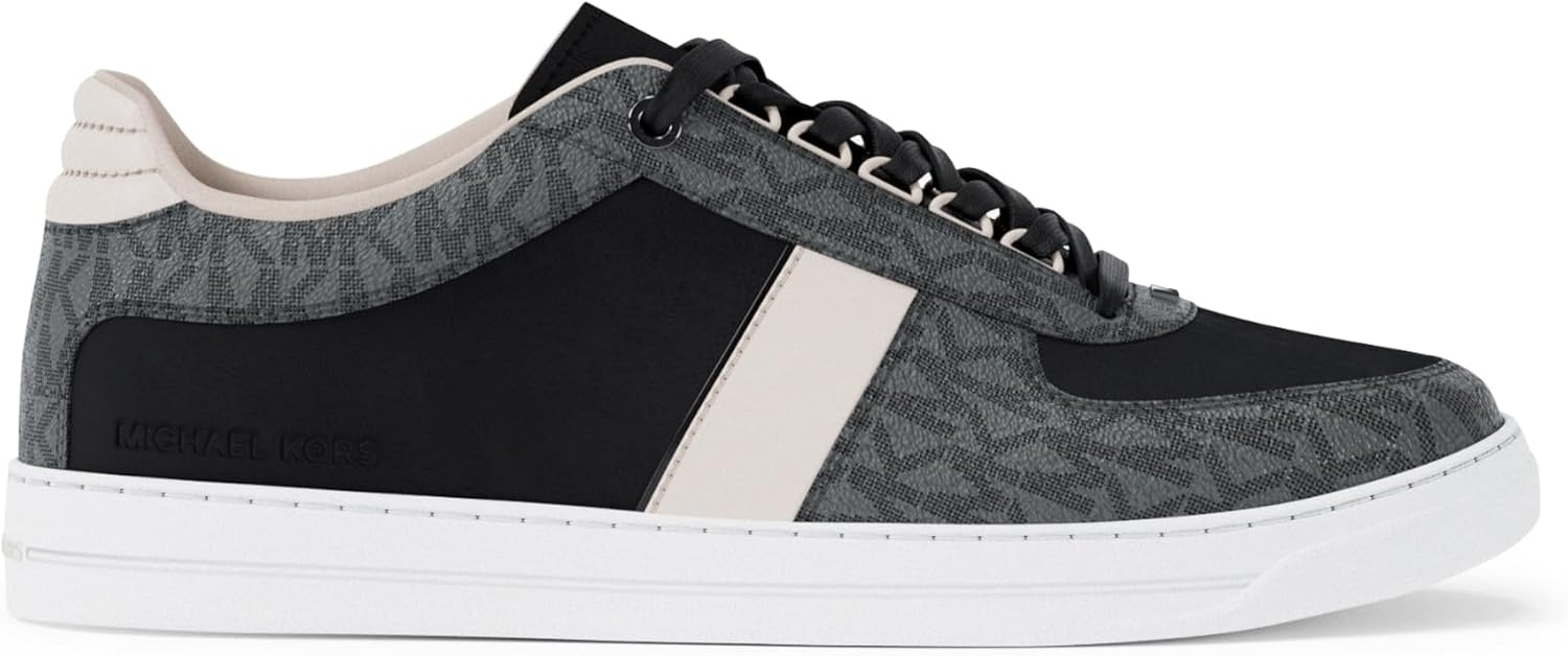image:imageMichael Kors Mens Brady Lace Up SneakerBlack Multi