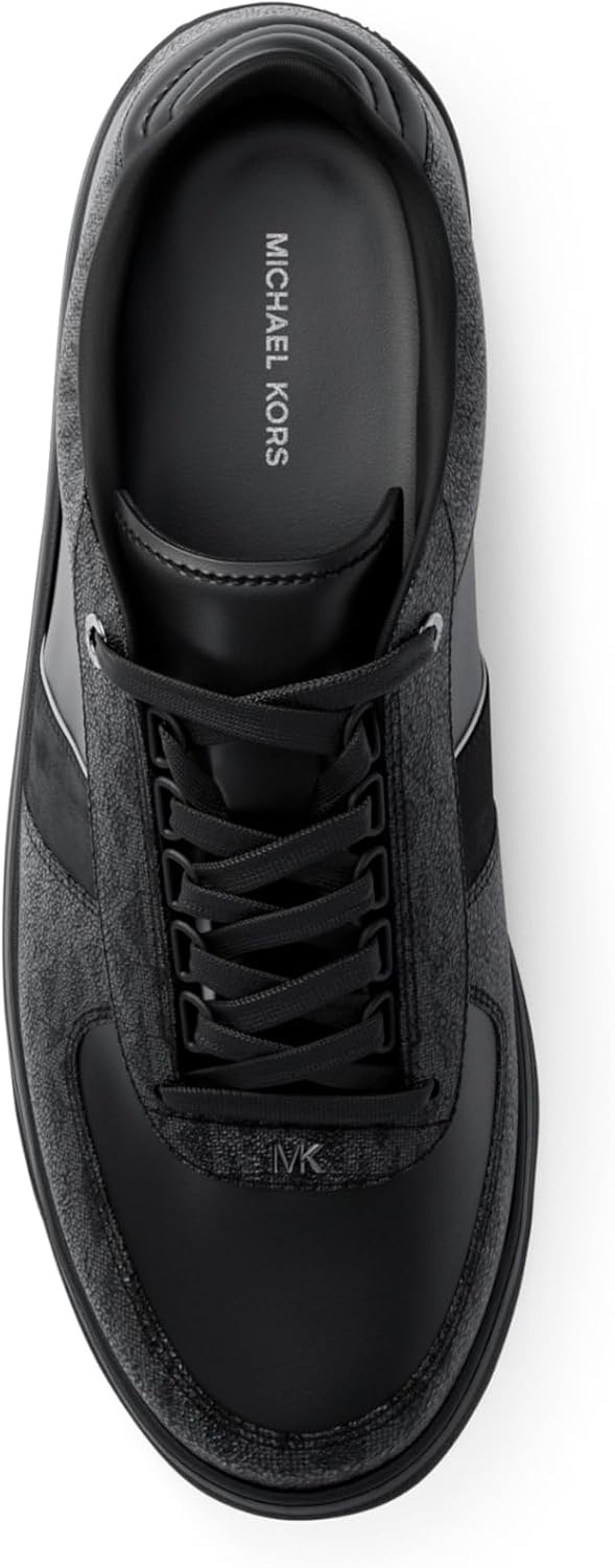 image:imageMichael Kors Mens Brady Lace Up SneakerBlackBlack