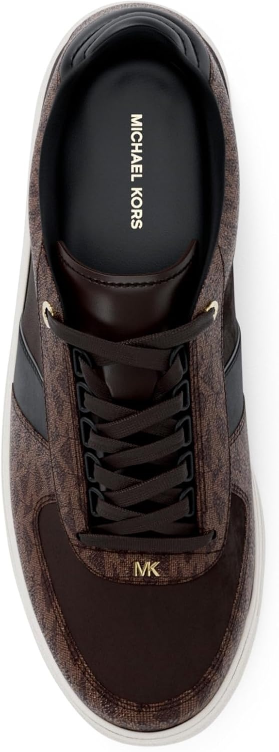 image:imageMichael Kors Mens Brady Lace Up SneakerChocolate Multi