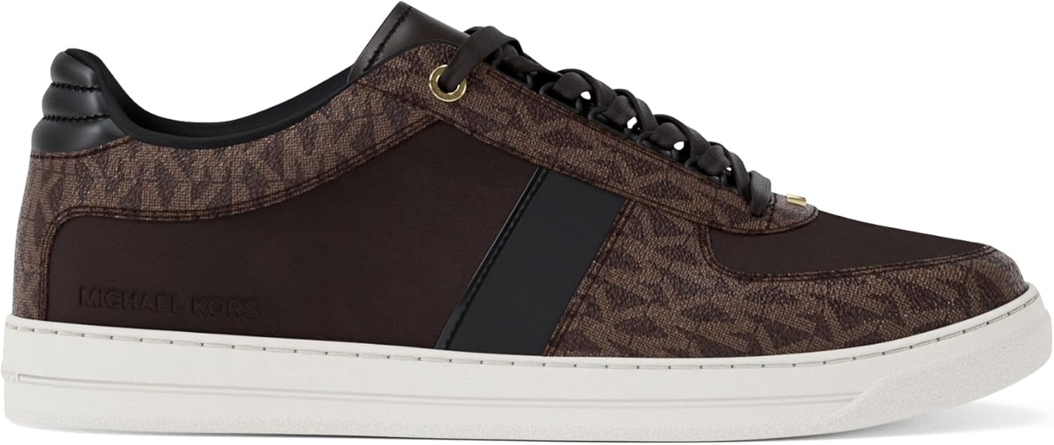 image:imageMichael Kors Mens Brady Lace Up SneakerChocolate Multi