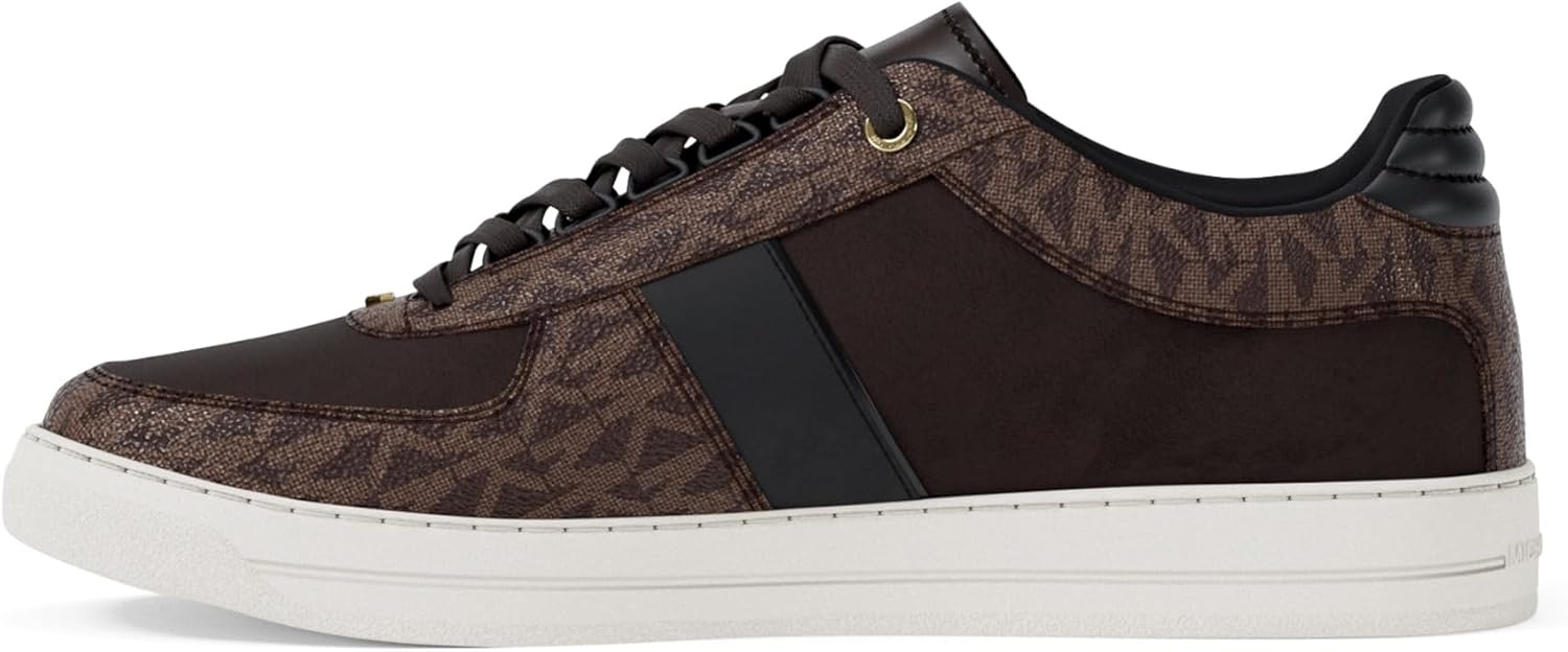 image:imageMichael Kors Mens Brady Lace Up SneakerChocolate Multi