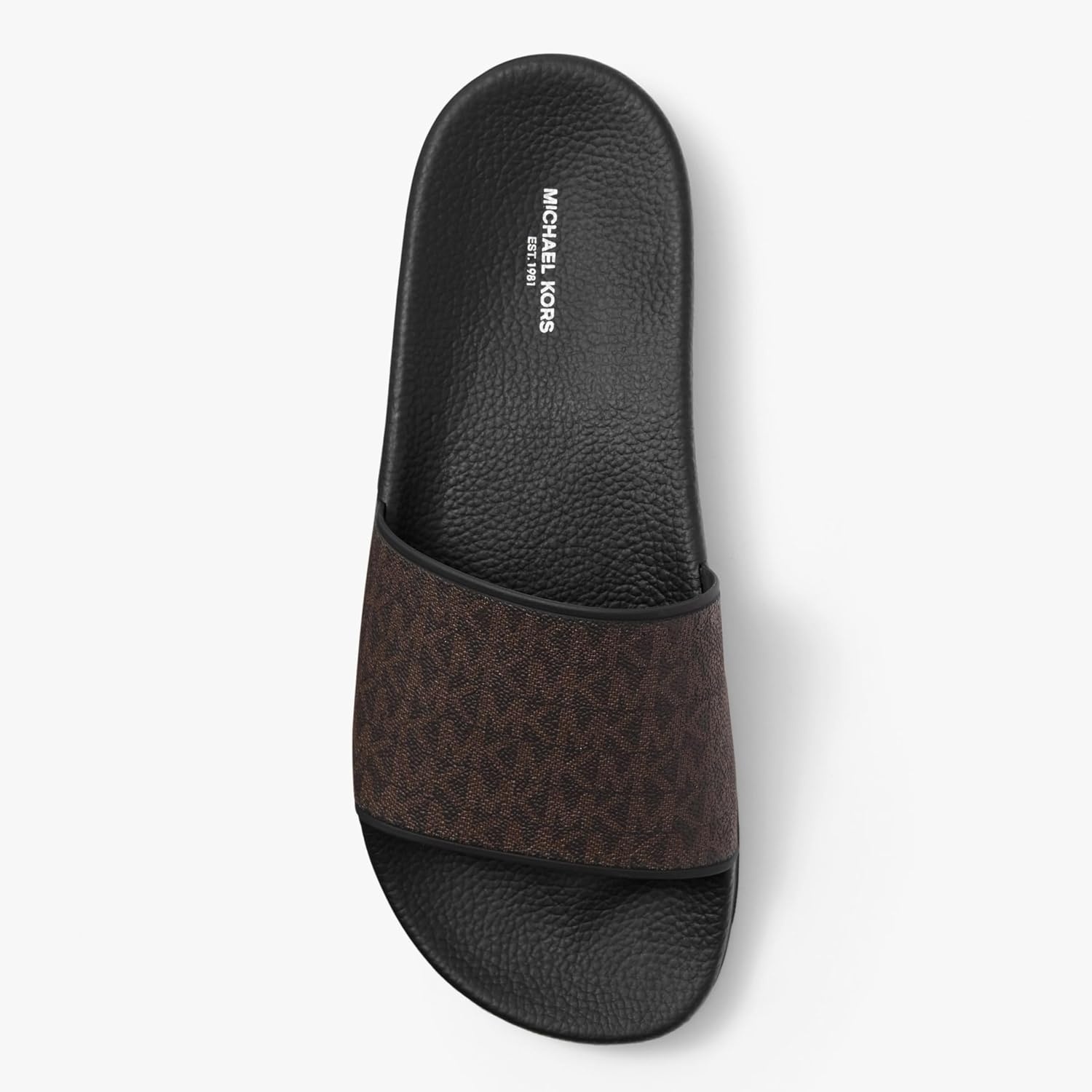 image:imageMichael Kors Mens Jake Signature SlideMk SignatureBrownBlack