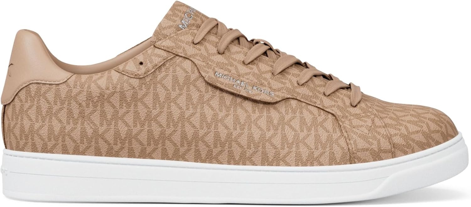 image:imageMichael Kors Mens Keating Lace Up SneakersLeatherKhaki