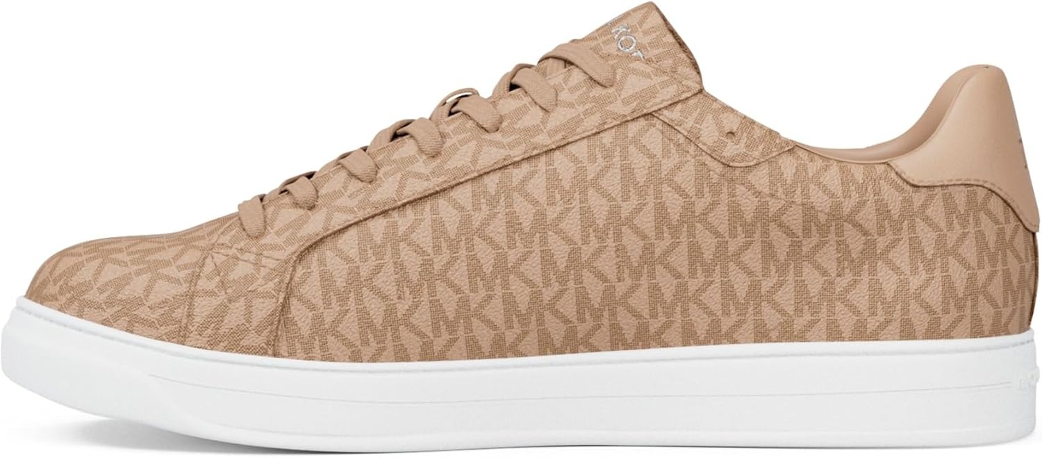 image:imageMichael Kors Mens Keating Lace Up SneakersLeatherKhaki