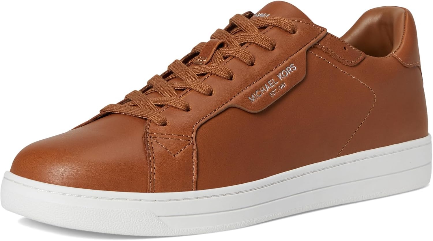 image:imageMichael Kors Mens Keating Lace Up SneakersLeatherLuggage