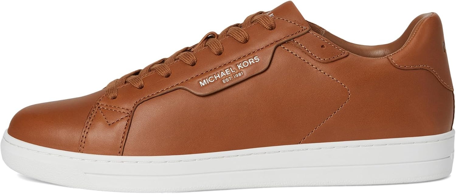 image:imageMichael Kors Mens Keating Lace Up SneakersLeatherLuggage