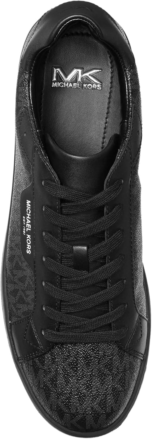 image:imageMichael Kors Mens Keating Lace Up SneakersMk SignatureBlack