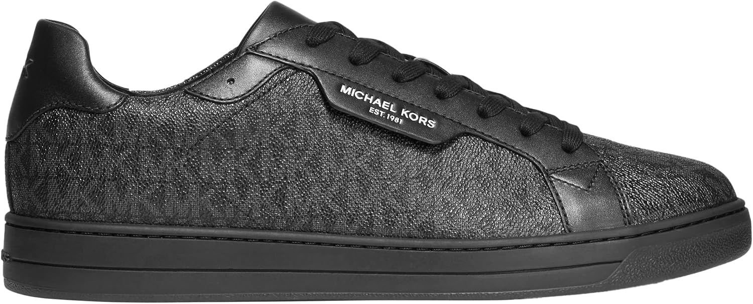 image:imageMichael Kors Mens Keating Lace Up SneakersMk SignatureBlack