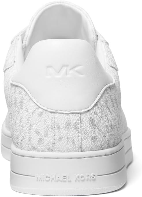 image:imageMichael Kors Mens Keating Lace Up SneakersMk SignatureBright White